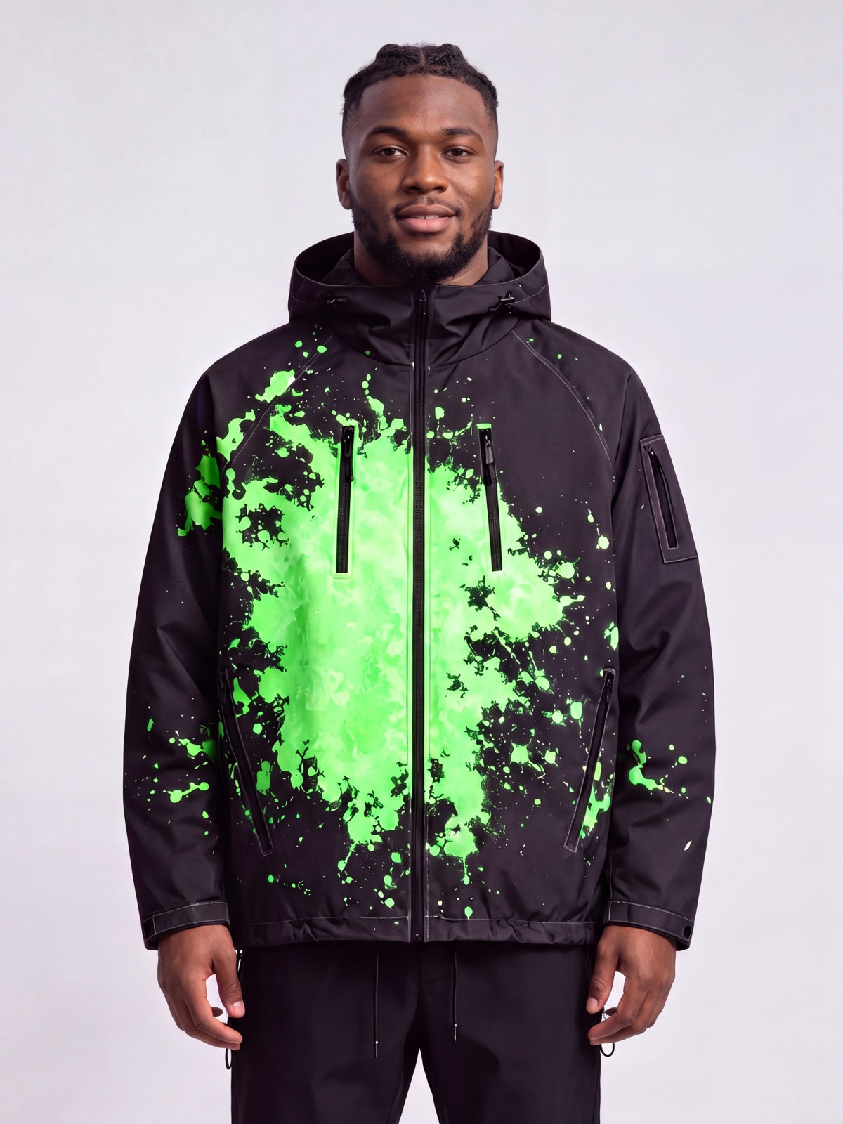 The AVYRO jacket in green